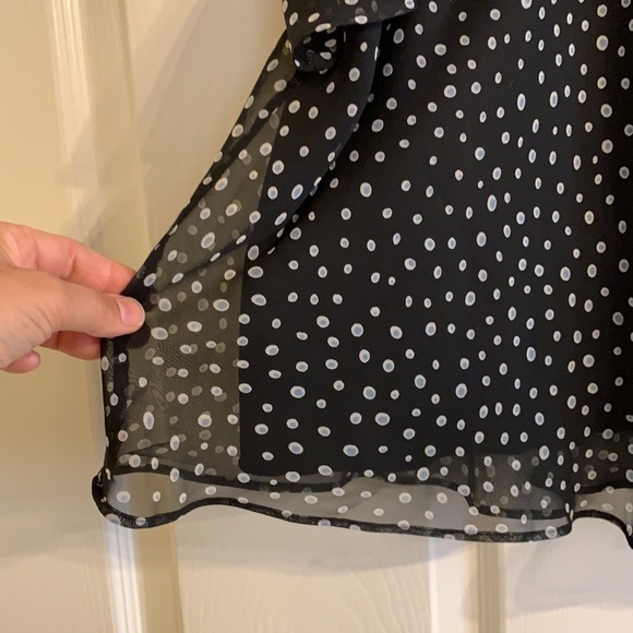 🌞3/$20 Dotted Spaghetti Strap Blouse - Picture 4 of 8